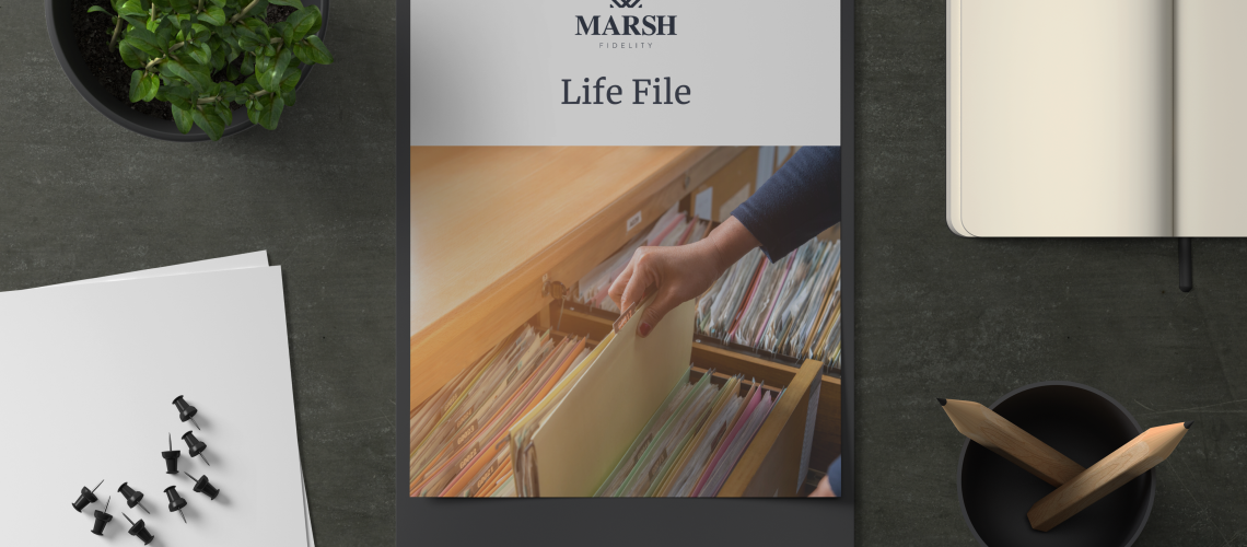 How to create a life file - easy to use downloadable template